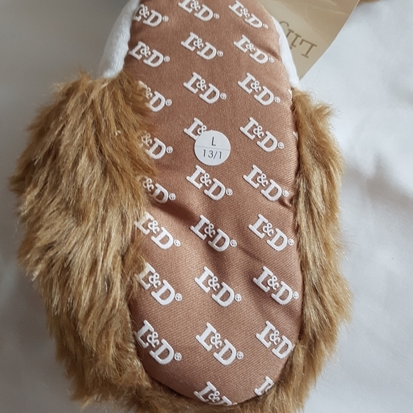 Lily & Dan child size 13/1 lion slippers - Picture 3 of 3